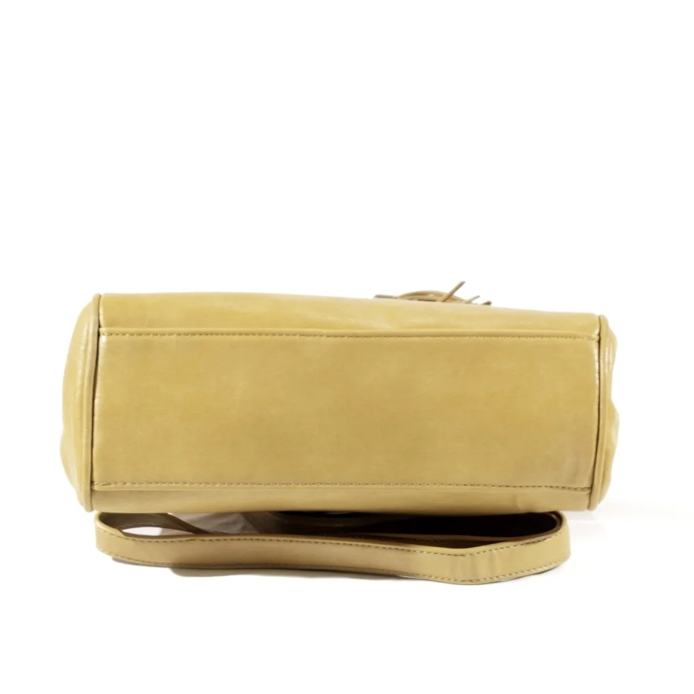 ALDO Stylish Leather  Satchel with Tassel Accent